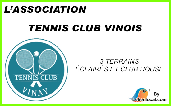 visuel Tennis Club Vinois