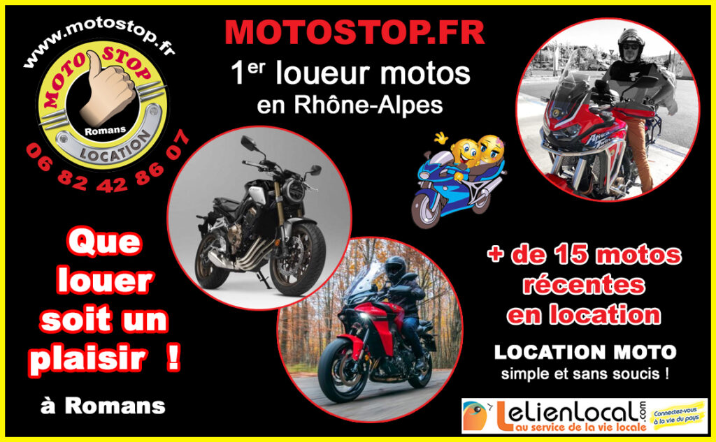 Moto Stop 1 er loueur moto